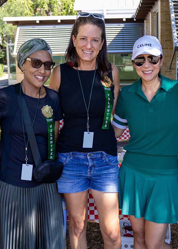 Greenhill parent volunteers